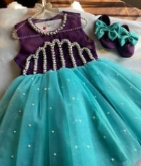 Dazzling Beaded Princess Frock