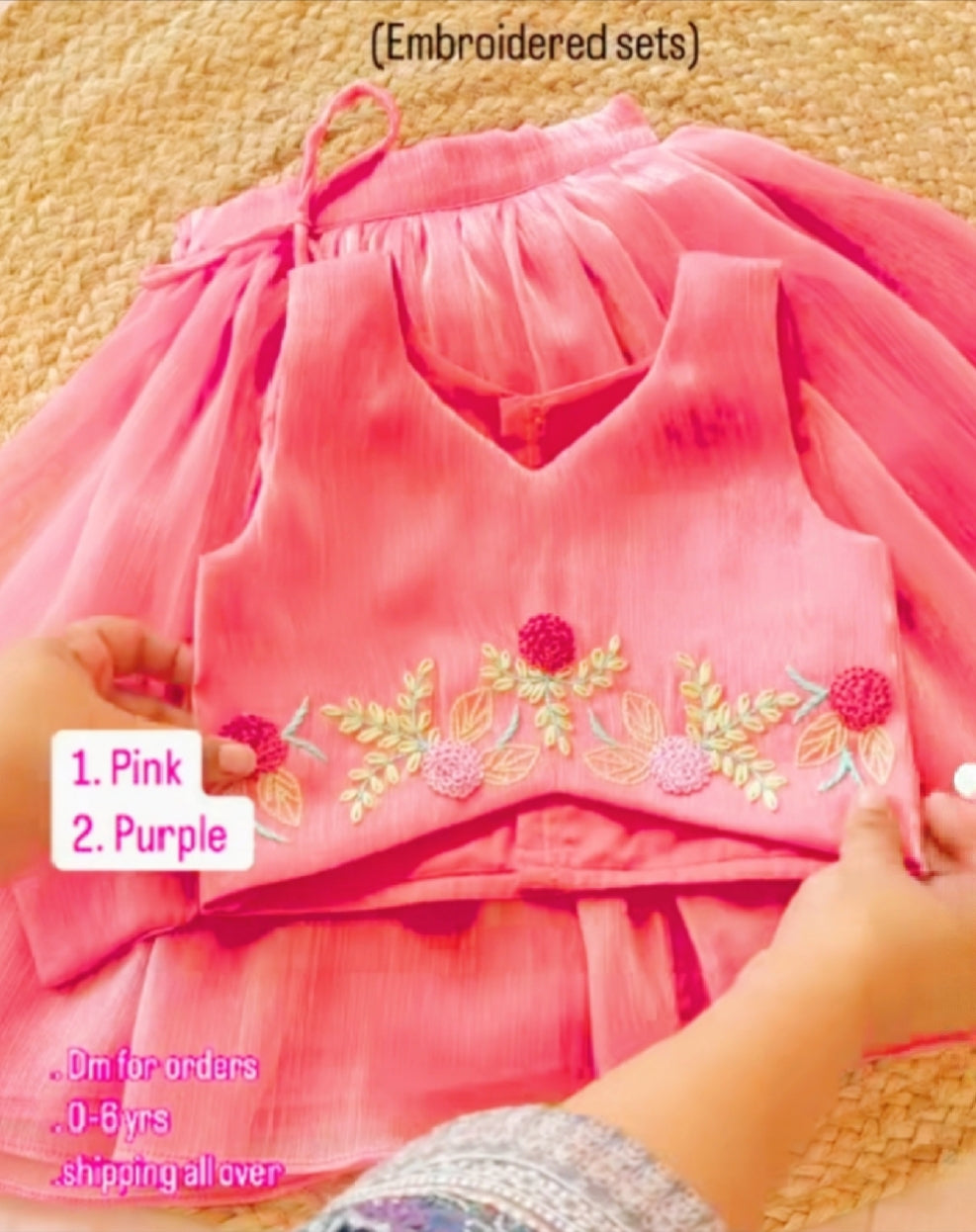 Cotton Lehnga Choli Dress